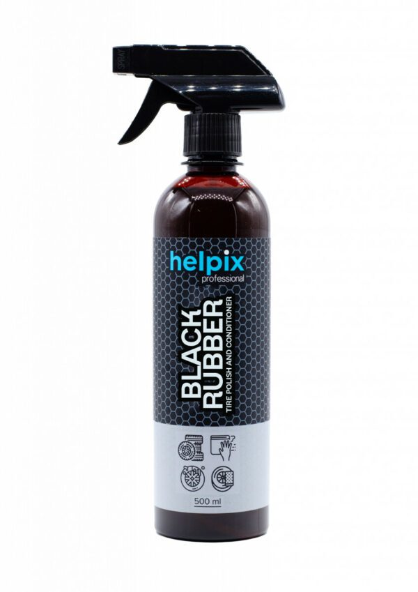 HELPIX - Black Rubber(the polish and conditioner 500 ml