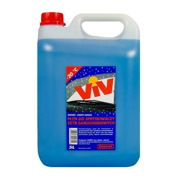 VIV Zimowy płyn do spryskiwaczy zielony 5l -20C°C