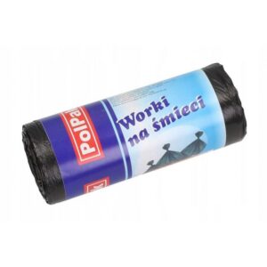 Worki POLPAK Extra Mocne 60l a`10 czarne
